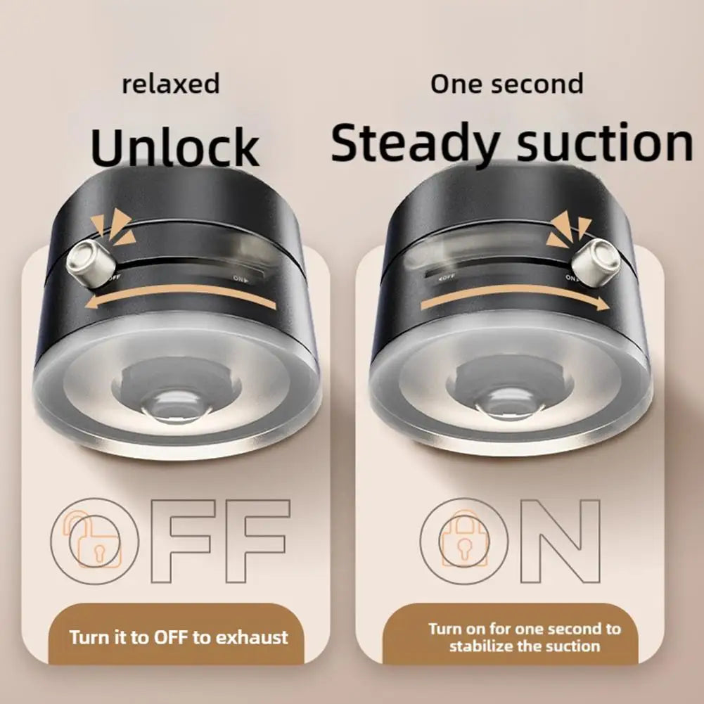 Doppelseitiger magnetischer Telefonhalter mit Saugnapf, fauler multifunktionaler faltbarer Aufbewahrungshalter, Vakuum-Saugnapf-Telefonhalter