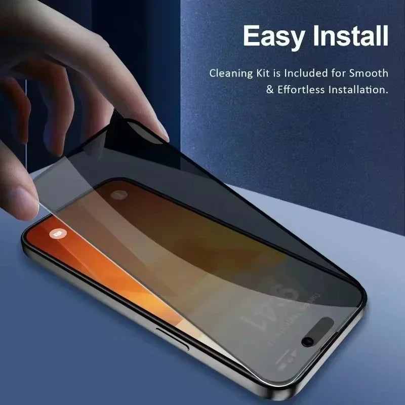 5Pcs Volle Abdeckung Privatsphäre Screen Protector Für iPhone 16 11 12 13 14 Pro Max Mini 8K Anti-spion Glas Für iPhone 15 PRO XR X XS MAX